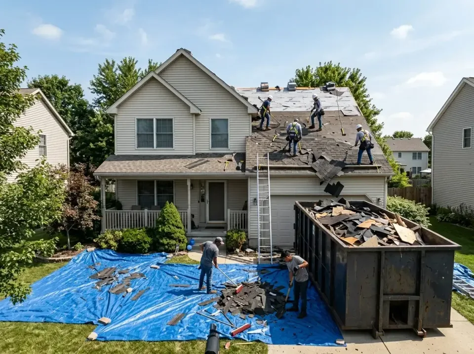 roof-replacement-debris-remova-004 — frequently asked questions, Cheapest Dumpster Rentals in Rising Sun, IN